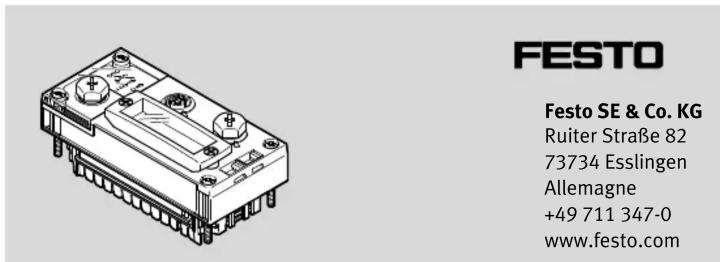 Festo CPX-FB37 - Nœud de bus CPX-FB37 - 1