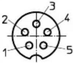 Festo CPX-CMPX-C-1-H1 - Affectation des broches pour le raccordement de l'axe - 1