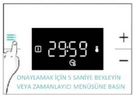 CANDY CA6 NP3T2HTX - ZAMANLAYICI MENÜSÜ - 2