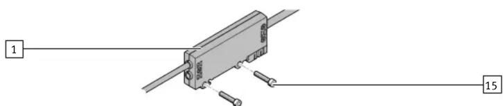 Festo VAVE-P12-TP-5YL1-P - Montage sur panneau - 1