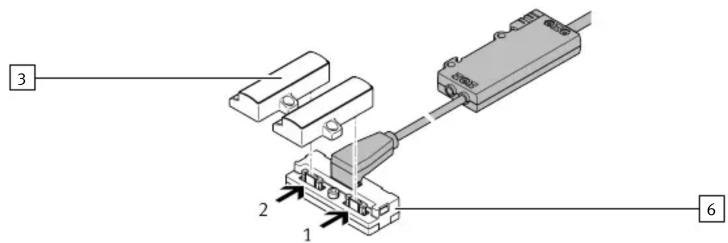 Festo VAVE-P12-TP-5YL1-P - Combinaison de VAVE-P12-TP avec distributeur à commande piézoélectrique VEMR - 2