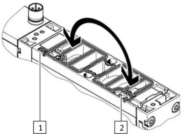 Festo VTSA-F-CB - Transformation pour échappement canalisé - 1