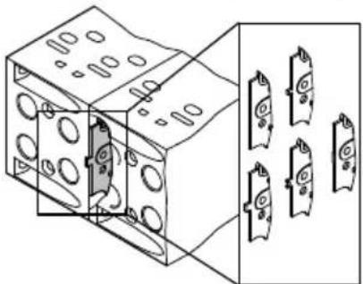 Festo VTSA-F-CB - Joints de séparation pour la constitution d'une zone de pression - 1