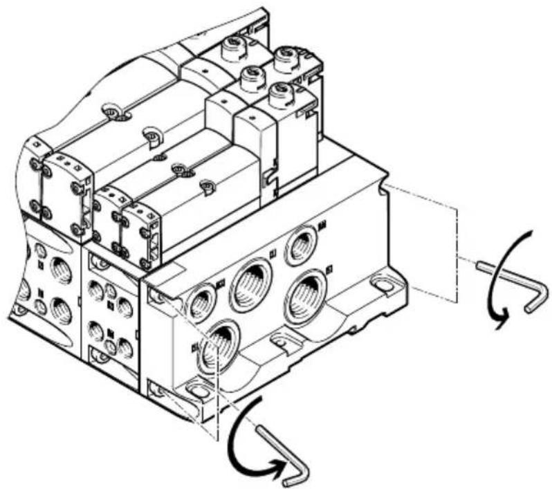 Festo VTSA-F-CB - Démontage - 1