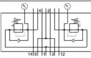 Festo VTSA-F-CB - Variantes des plaques de manodétendeur - 7