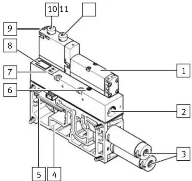 Festo VTSA-F-CB - Plaques d'isolement verticales - 5