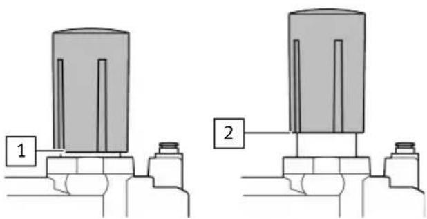 Festo VTSA-F-CB - Réglage du manodétendeur avec le bouton de réglage standard - 2