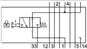 Festo VTSA-F-CB - Plaques d'isolement verticales - 4