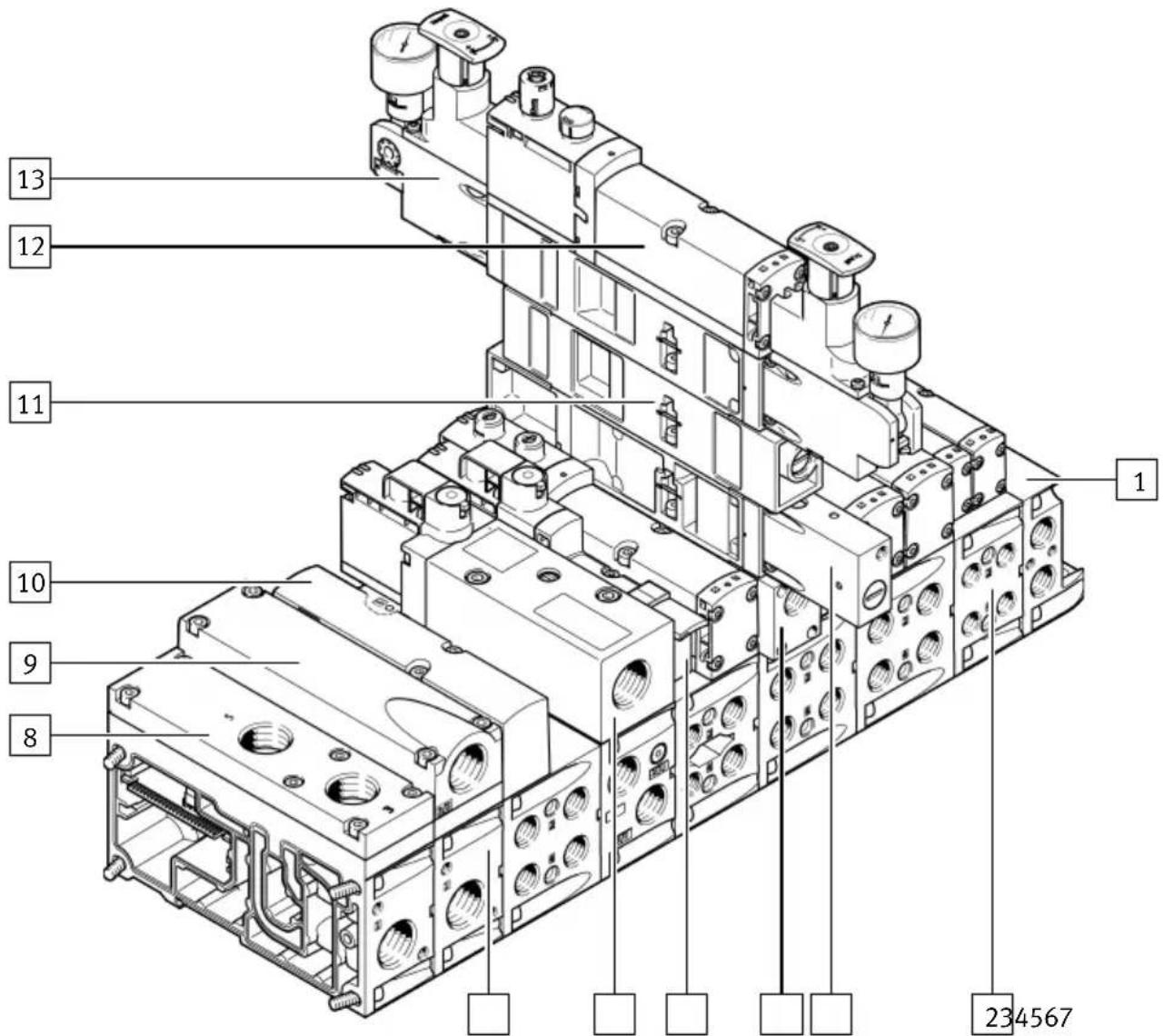 Festo VTSA-F-CB - Vue d'ensemble - 1