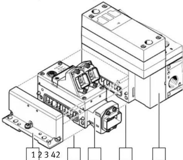Festo VTSA-F-CB - Composants électriques - 1