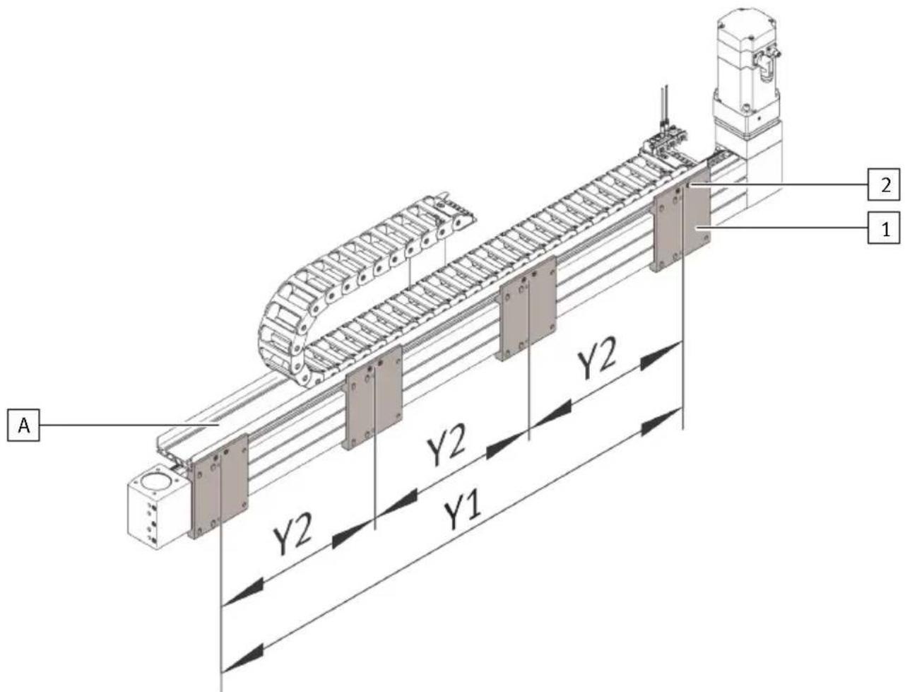Festo YXCS - Utilisation du kit d'ajustage - 3