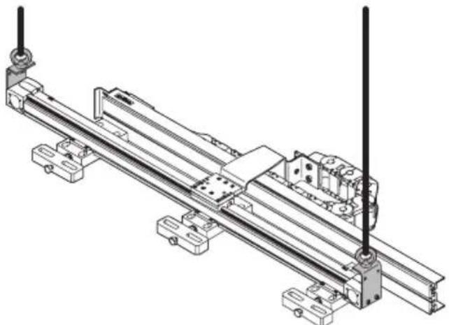 Festo YXCS - Soulèvement du produit avec le kit de transport monté - 1
