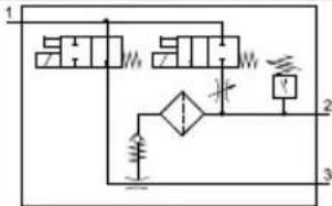 Festo OVEM-14-H-BN-QO-OE-N-2P - Installation pneumatique - 14