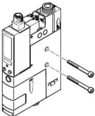 Festo OVEM-14-H-BN-QO-OE-N-2P - Fixation directe - 1
