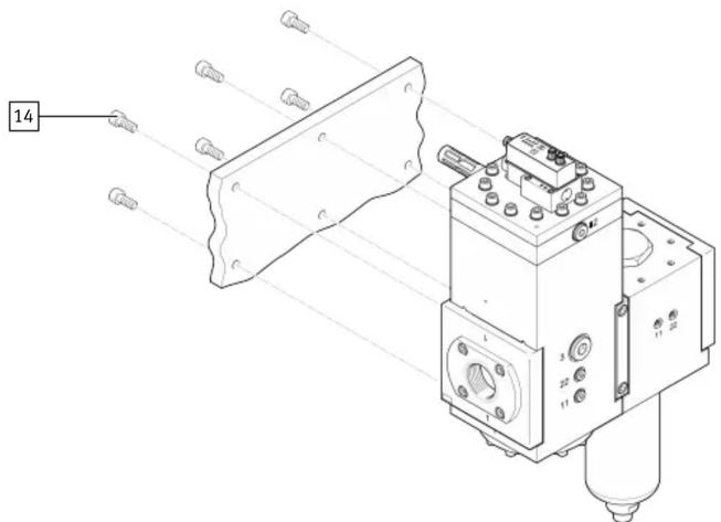 Festo PAML-CP-186-HP3-G2 - Montage sur panneau - 1