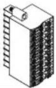 Festo P.BE-CPEA-CL-DE - A.6.4 Jeu de connecteurs pour le module d'entrée de type CP-E16-KL-CL - 2
