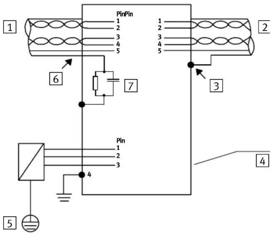 Festo P.BE-CP-FB6-E-DE - Raccordementàséparationdepotentiel - 1