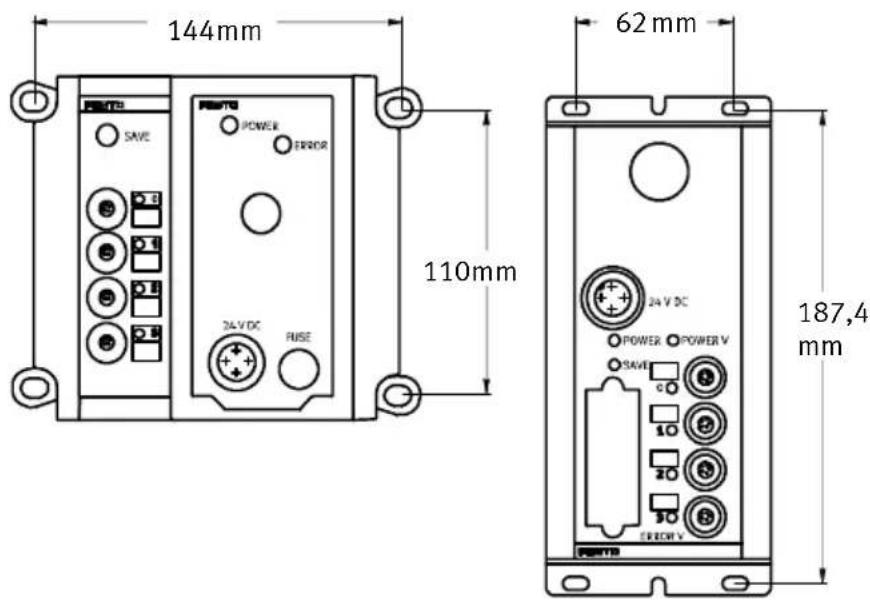 Festo P.BE-CPSYS-10 - MontagedenœudsbusdeterrainCPsurpanneau - 1