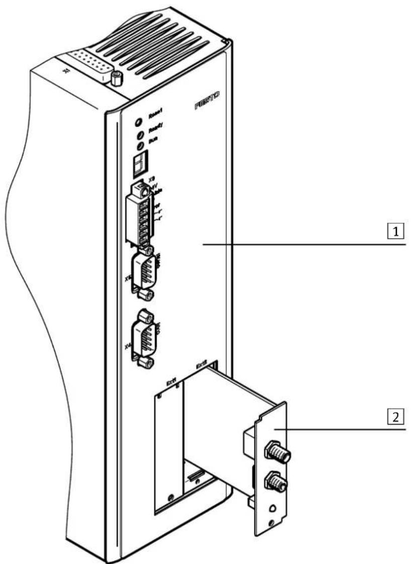 Festo P.BE-CMMP-SC-SW-DE - Câblage et affection des broches - 1