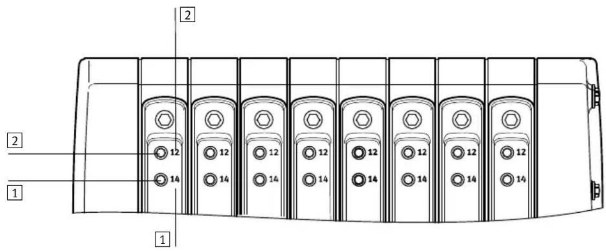 Festo MPAC-VI-DE - Témoin d'état de commutation des distributeurs - 1