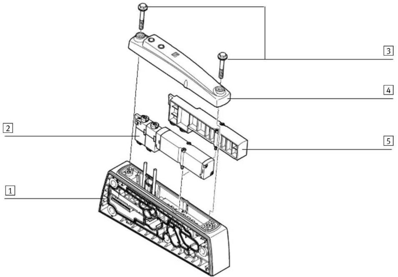 Festo MPAC-VI-DE - Obturateur de l'embase juxtaposable - 1
