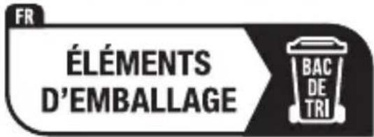 FR ÉLÉMENTS D'EMBALLAGE BAC DE TRI