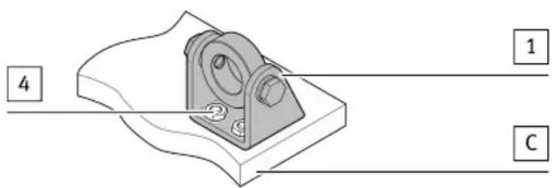 Festo SBN-20/25 - Ordre de montage 2 - 1