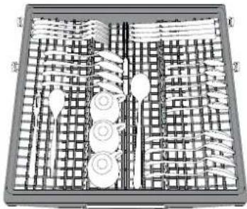 FRANKE FDW 614 D10P DOS LP D - BANDEJA PARA CUBIERTOS - 2