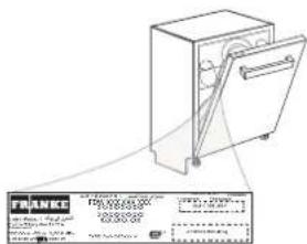 FRANKE FDW 614 D10P DOS LP D - Specificeer: - 1