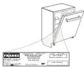 FRANKE FDW 614 D10P DOS LP D - Specify: - 1