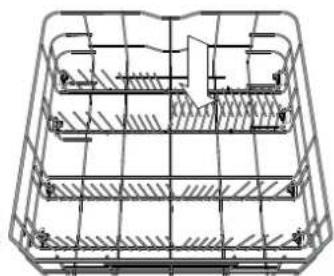 FRANKE FDW 614 D10P DOS LP D - CESTO INFERIOR - 1