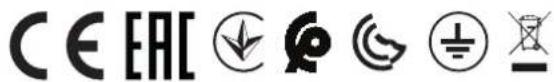 CE EAC ⏻ φ ⊕ ± -