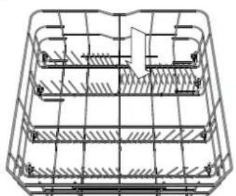 FRANKE FDW 614 D10P DOS LP D - LOWER RACK - 2