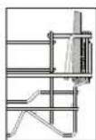 FRANKE FDW 614 D10P DOS LP D - OPVOUWBARE KLEPPEN MET VERSTELBARE STAND - 1