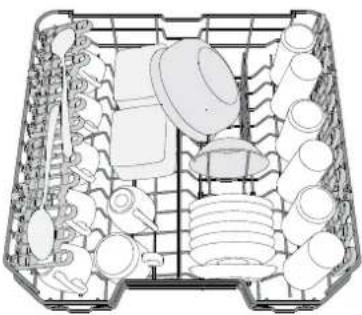 FRANKE FDW 614 D10P DOS LP D - PANIER SUPÉRIEUR - 1