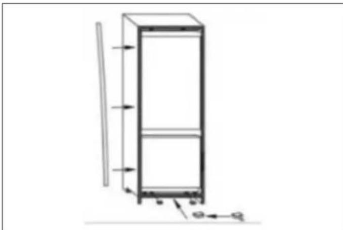 BERTAZZONI REF704BBNPTC-S - INSTRUCTIONS D'INSTALLATION (CHARNIÈRE COULISSANTE) - 2