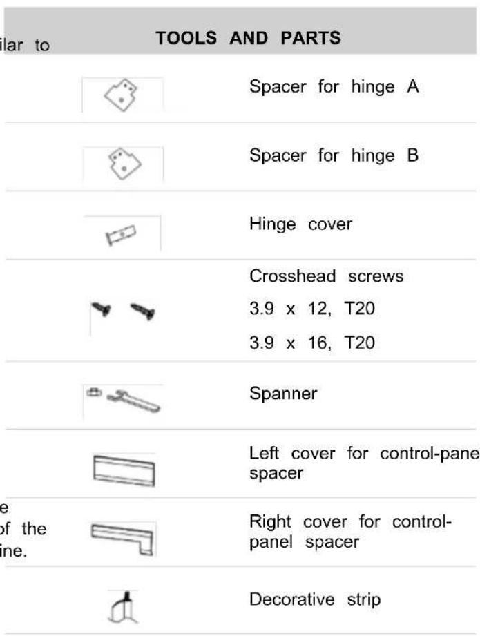 BERTAZZONI REF704BBNPTC-S - INSTALLATION INSTRUCTION (DOOR ON DOOR HINGE) - 2