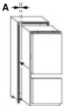 BERTAZZONI REF704BBNPTC-S - INSTALLATIE-INSTRUCTIES (SCHUIFSCHARNIER) - 1