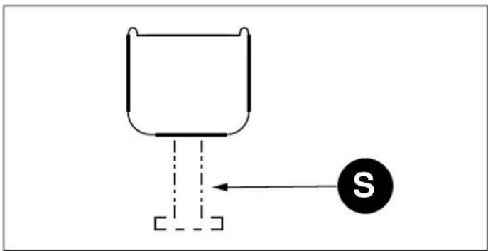 BERTAZZONI REF704BBNPTC-S - ATT MONTERA HÖGSKÄPETS DÖRR (-AR) - 2