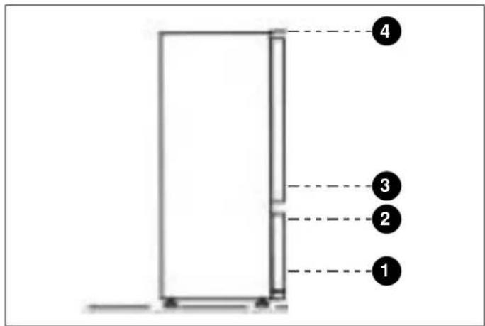 BERTAZZONI REF704BBNPTC-S - REVERSING THE APPLIANCE DOORS - 3