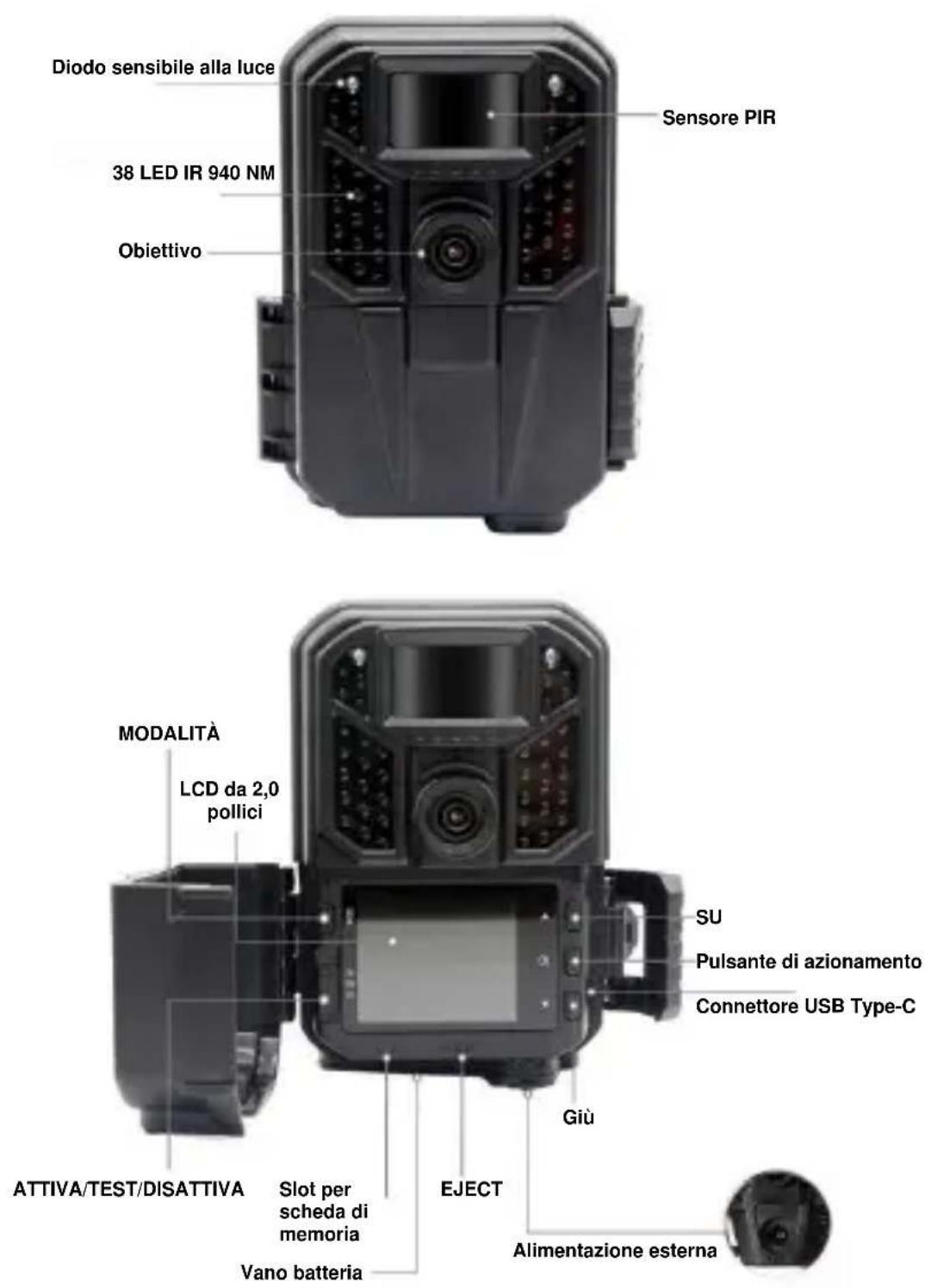 BRAUN Black800 5K - PANORAMICA DELLA VIDEOCAMERA - 1