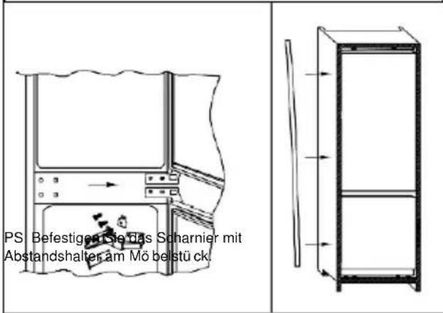 TEKA RBF 78780 FI WH - Montageanleitung (FIX-Scharnier) - 2
