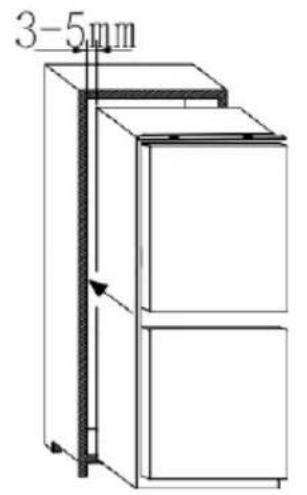 TEKA RBF 78780 FI WH - Instruções de instalação (dobradiç a deslizante) - 1