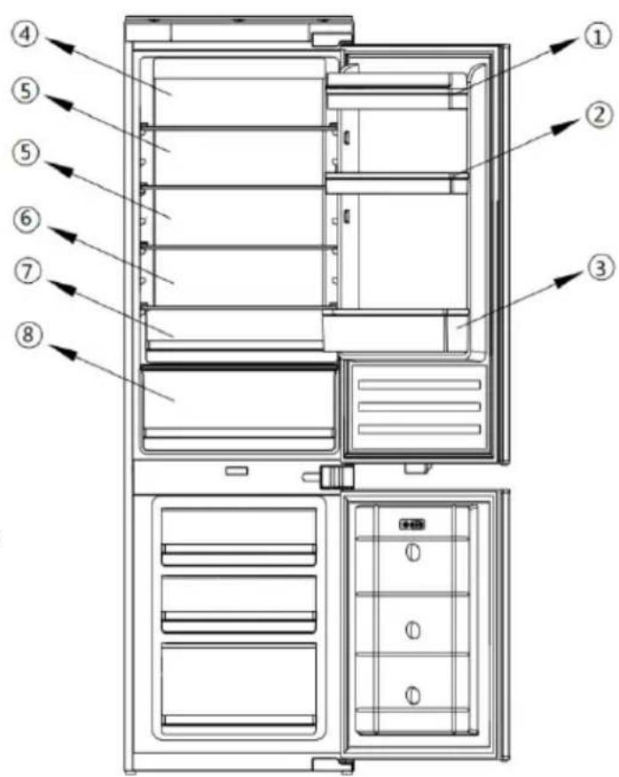 TEKA RBF 78780 FI WH - Alimentos que no se deben guardar en el frigorí fico. - 1