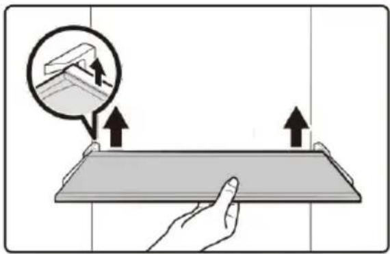 TEKA RMF 77810 G - CLEANING OF GLASS SHELF - 1