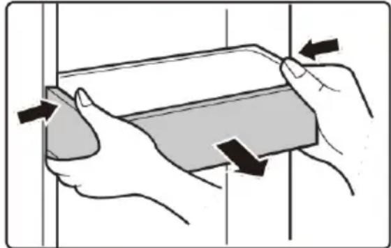 TEKA RMF 77810 G - LIMPEZA DA PRATELEIRA DA PORTA - 1