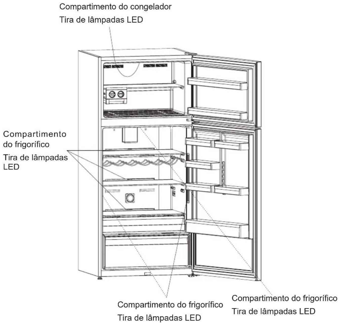 TEKA RTF 15810 SS - Substituição da lâmpada LED - 1