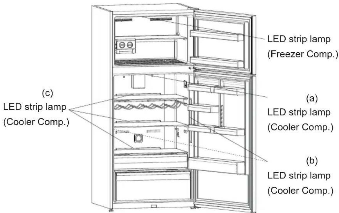 TEKA RTF 15810 SS - !!! Some versions may not have freezer illumination. - 1