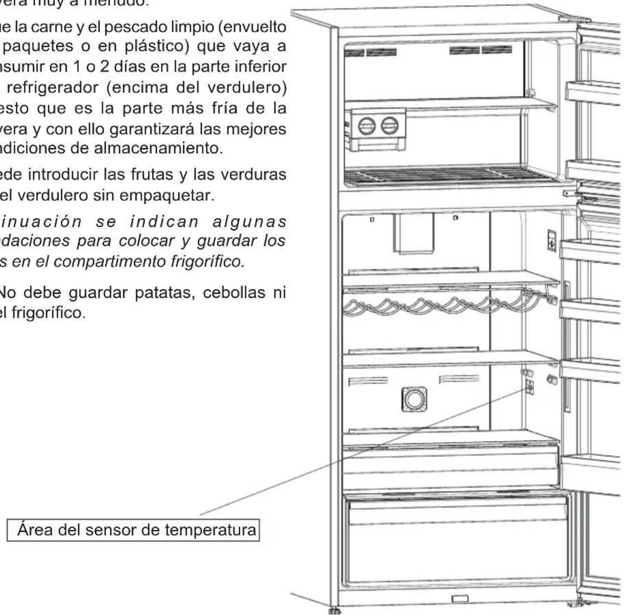 TEKA RTF 15810 SS - Compartimento del Frigorífico; - 1
