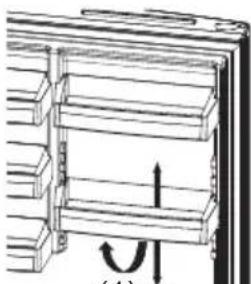 TEKA RTF 15810 SS - Adjustable door shelf (In some models) - 1